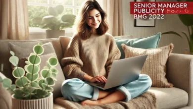 Senior Manager Publicity BMG 2022