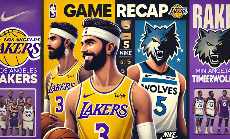 Timberwolves vs Lakers Match Player Stats